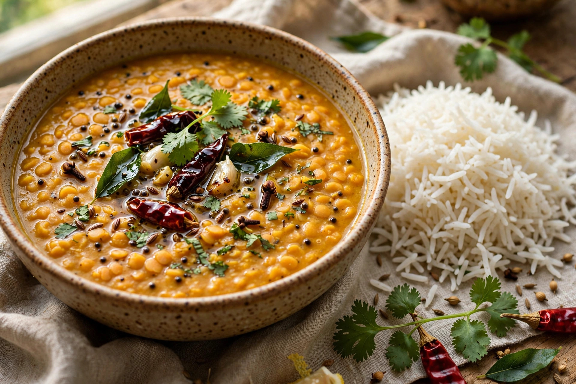 Dal de lentilles rouges
