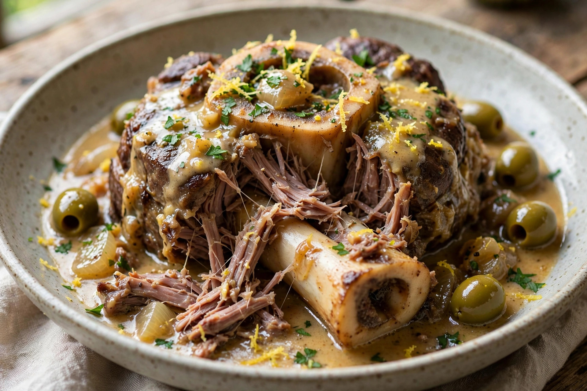 Osso bucco classique à la mijoteuse