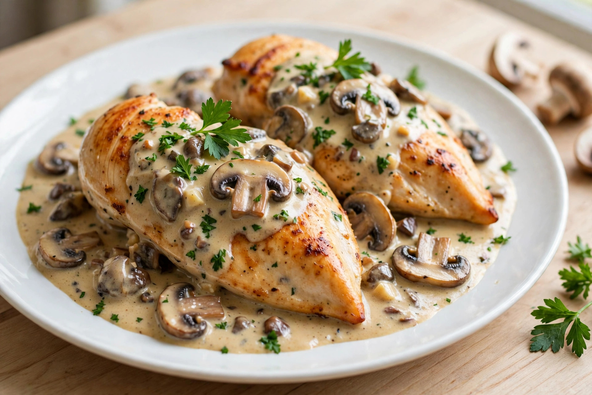 Poulet marsala