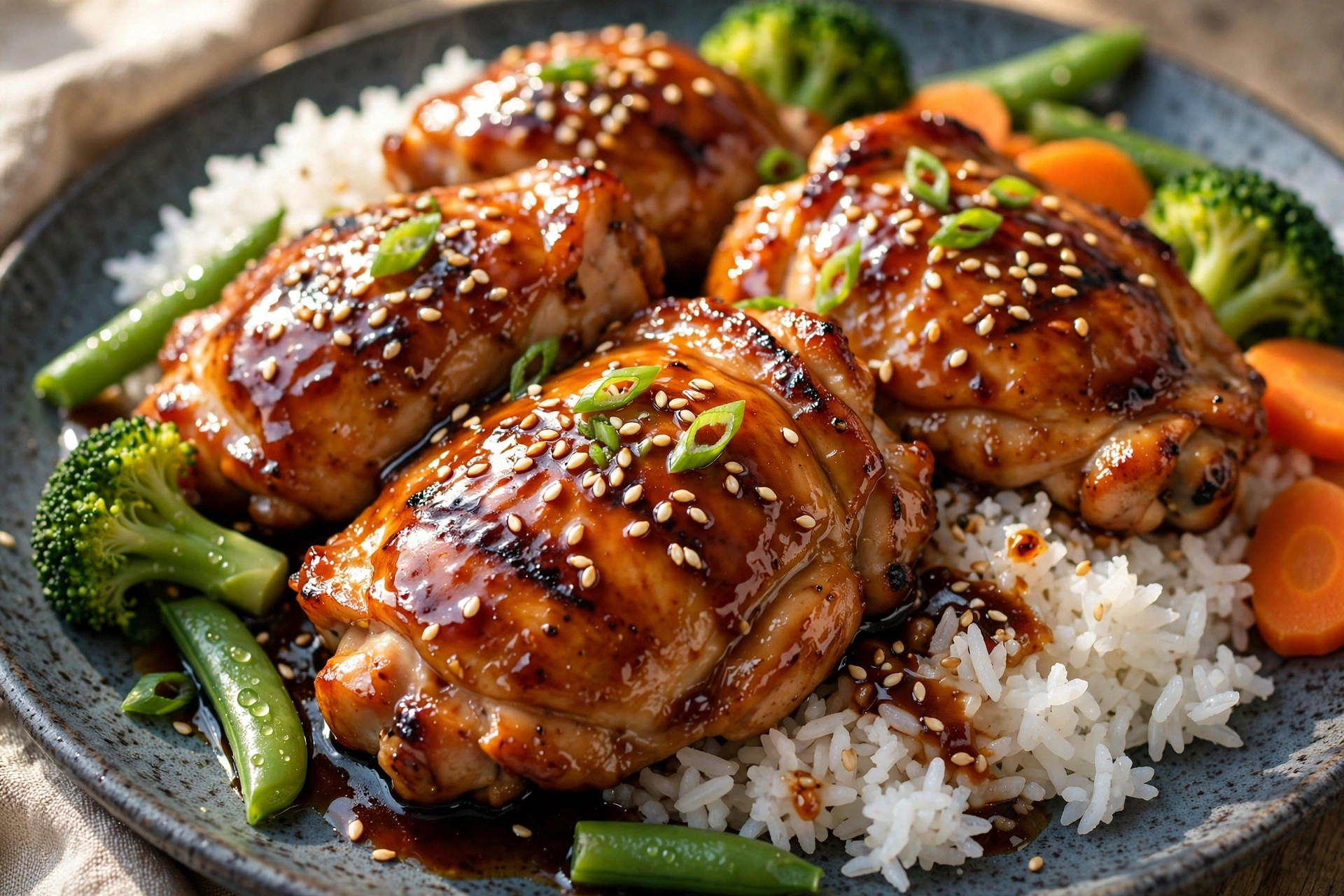 Poulet teriyaki