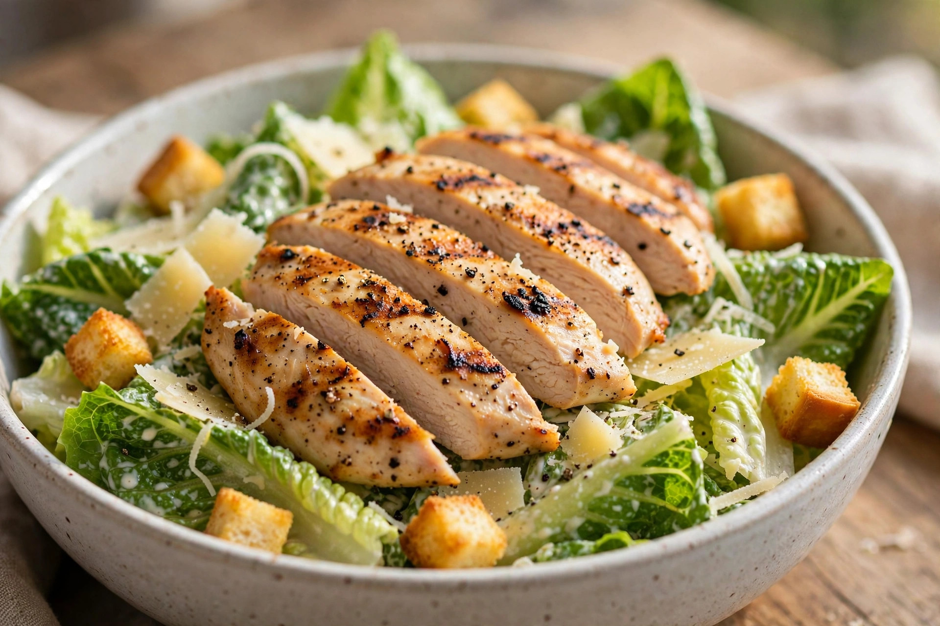 Salade César au poulet